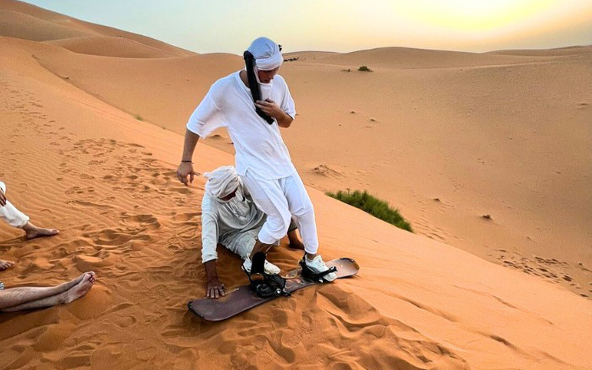 Sandboarding en Merzouga