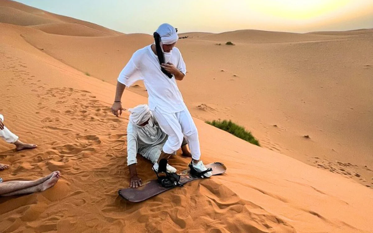 Sandboarding Merzouga